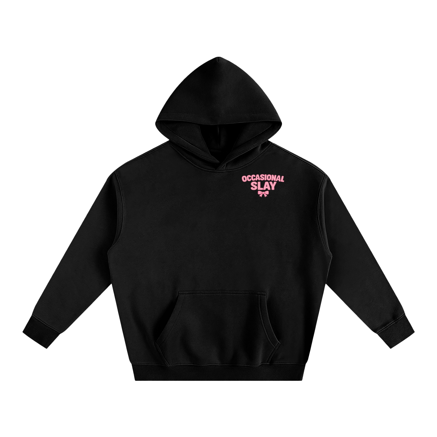 Pink Bow Hoodie